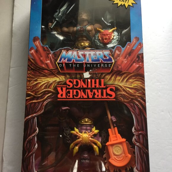 NEW Masters of the Universe/Strangers Things Mattel He-Man/Vecna and Skeletor - Picture 6 of 14